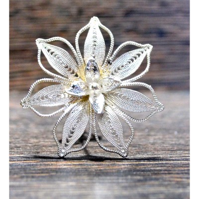 silver flower - گل نقره