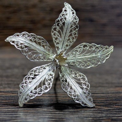 silver flower - گل نقره